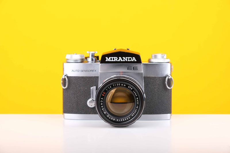 Miranda Sensorex EE 35mm Film Camera with Miranda EC Auto 50mm f1.4 Lens