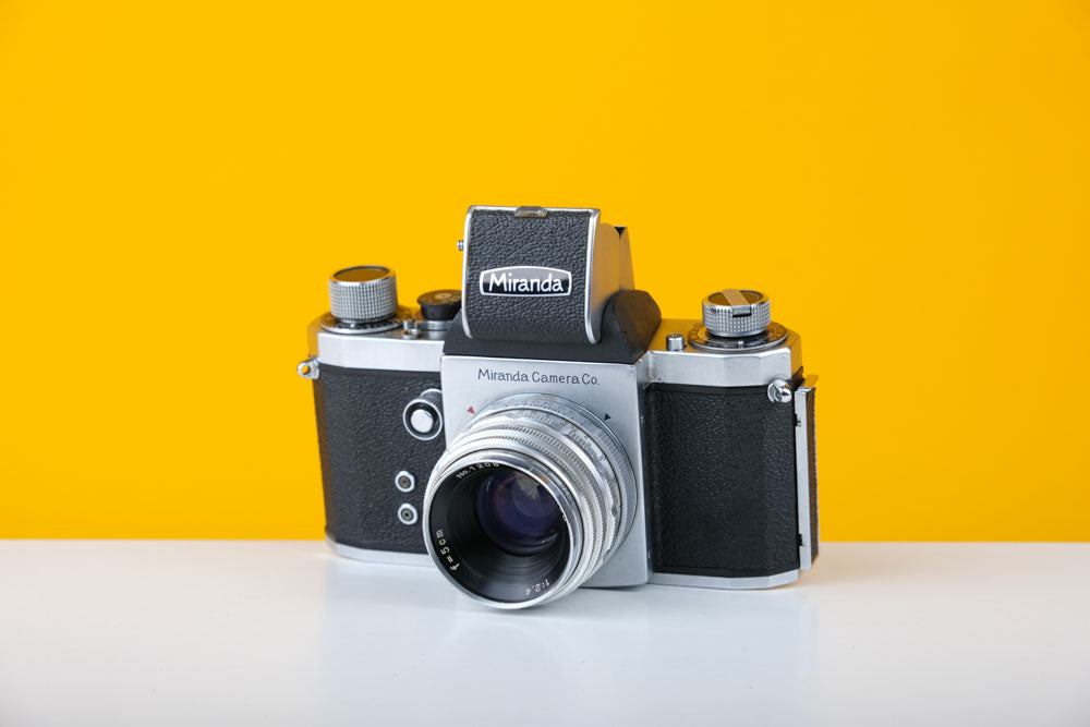 Miranda ST 35mm SLR Film Camera with Arco 5cm f/2.4 – Vintage