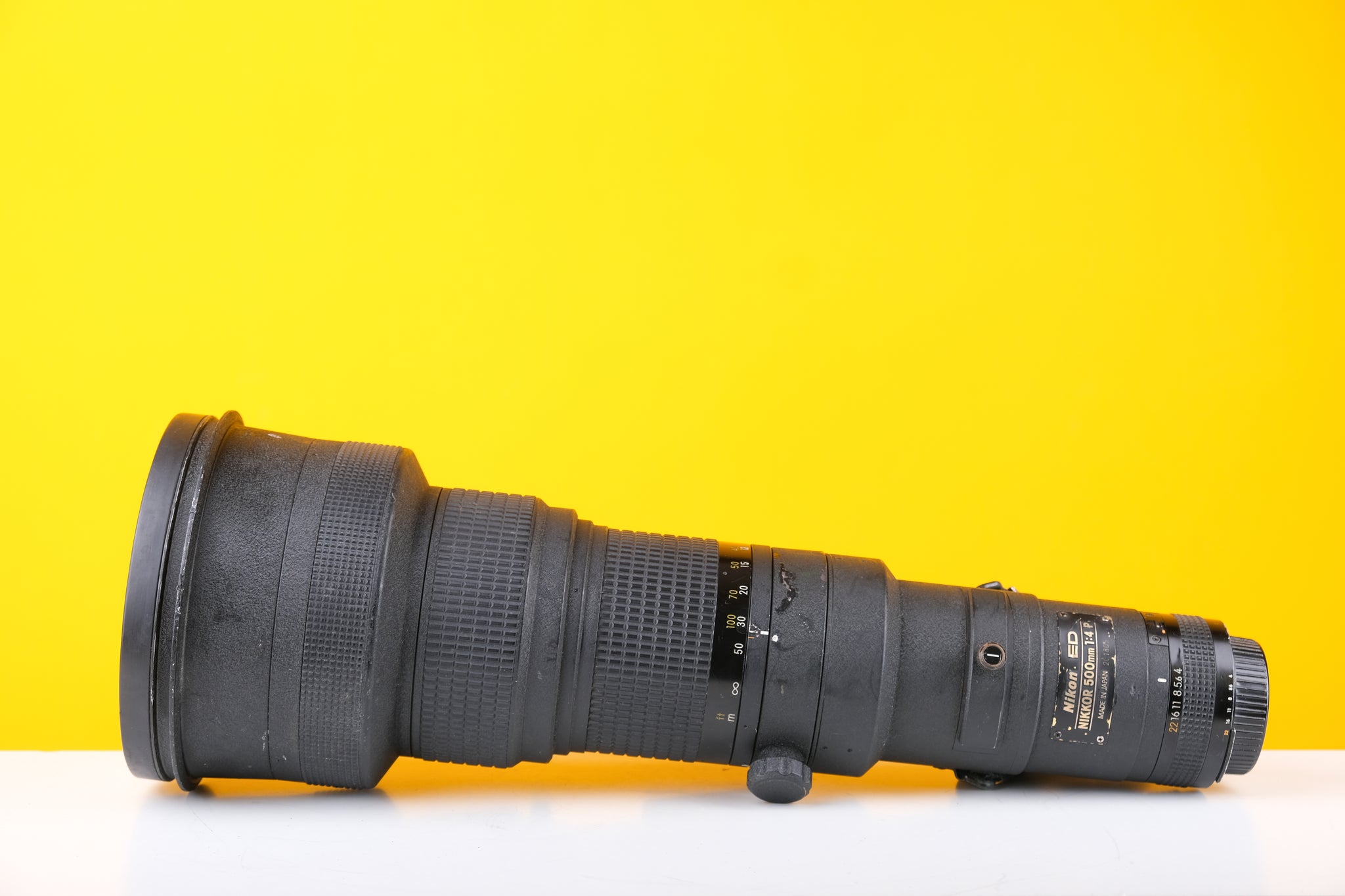 Nikon Nikkor ED 500mm f4 P Lens in CT-500 Case – Vintage