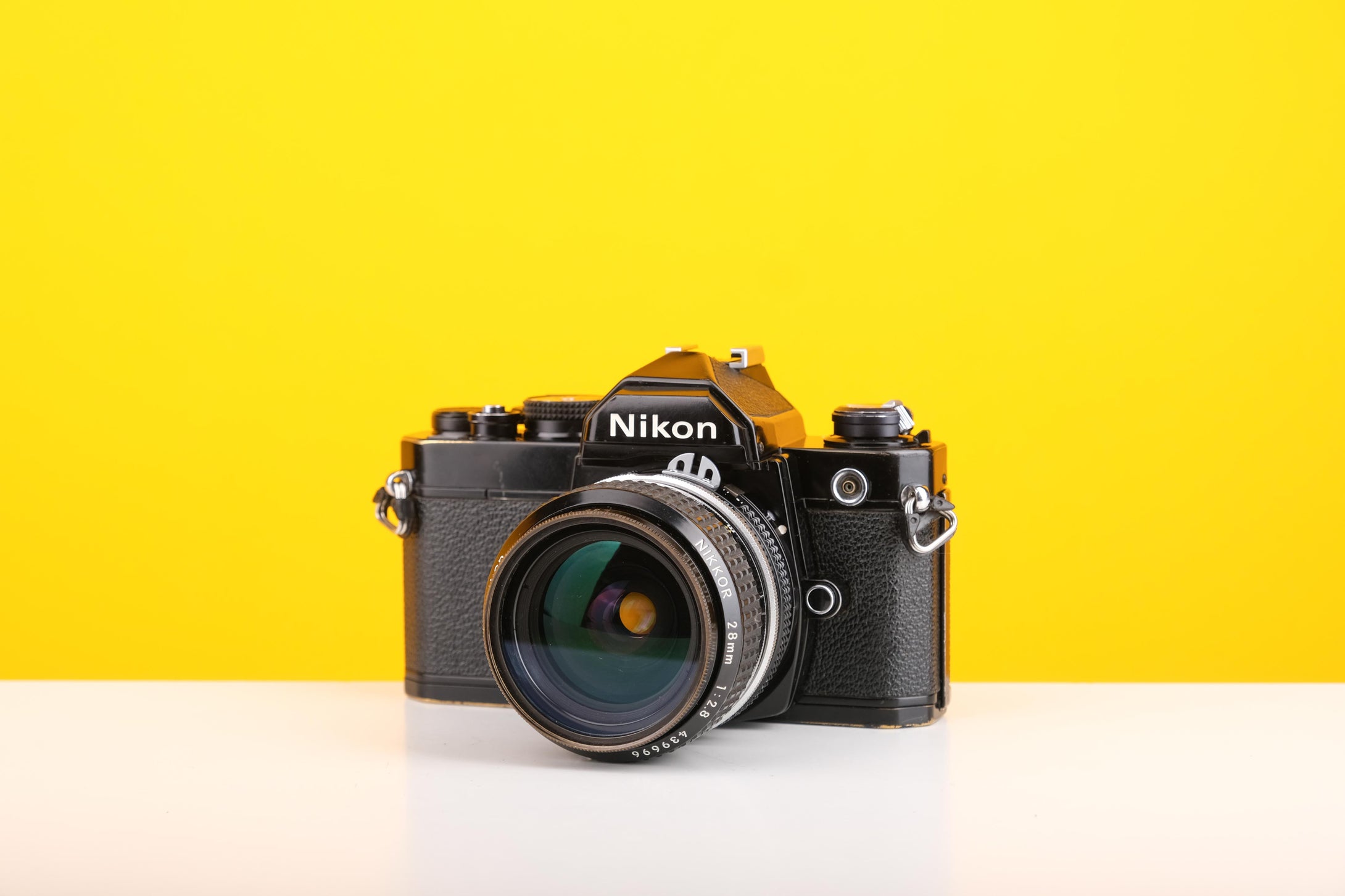 Nikon FM 35mm Film Camera with Nikon Nikkor 28mm f/2.8 Lens