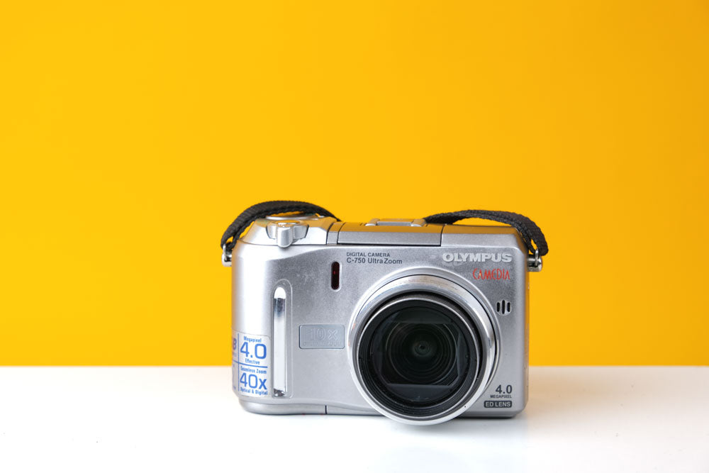 Olympus C750 Ultra Zoom Camedia Digital Camera Vintage Camera Hut