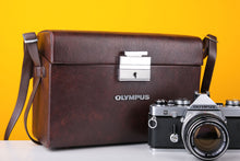 Load image into Gallery viewer, Olympus Leather Camera Bag
