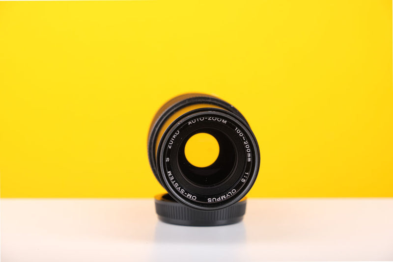 Olympus 100-200mm f/5 Auto-Zoom OM Mount Lens