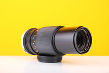 Load image into Gallery viewer, Olympus 100-200mm f/5 Auto-Zoom OM Mount Lens with Leather Case and Filter

