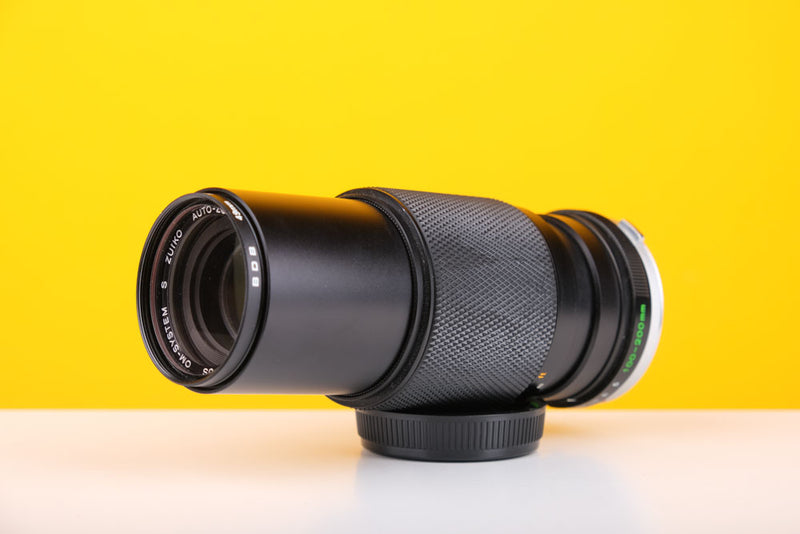 Olympus 100-200mm f/5 Auto-Zoom OM Mount Lens