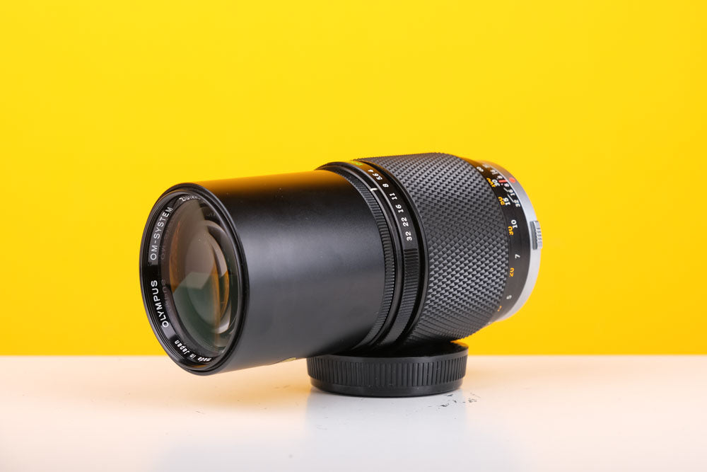 Olympus 200mm f/4 Auto-T OM Mount Lens