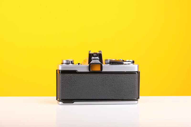 Olympus OM-1n SLR 35mm Film Camera with Olympus OM-System G.Zuiko Auto-W 28mm f3.5 Lens