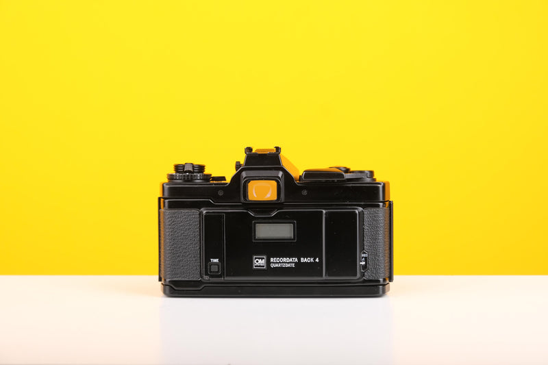 Olympus OM-4 35mm SLR Film Camera with Olympus Om-system G.Zuiko Auto-s 50mm f/1.4 Lens