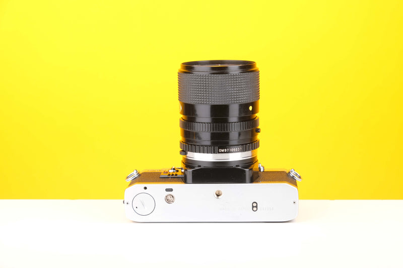 Olympus OM10 35mm SLR Film Camera with Miranda 28-70mm f3.8-4.8 MC Macro Lens