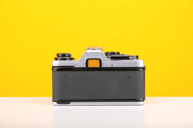 Olympus OM10 SLR 35mm Film Camera with Olympus Auto-S 50mm f1.8 MC Lens and Manual Adapter