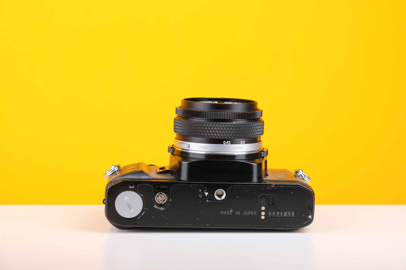 Olympus OM40 Program 35mm Film Camera with Olympus OM-System F.Zuiko Auto-S 50mm f1.8 Lens
