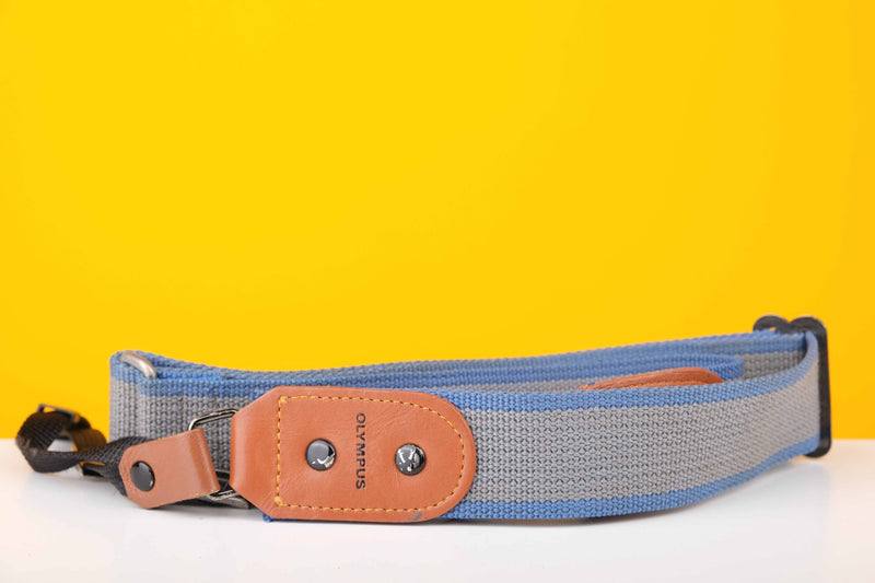 Olympus Camera Strap in Pastel Blue