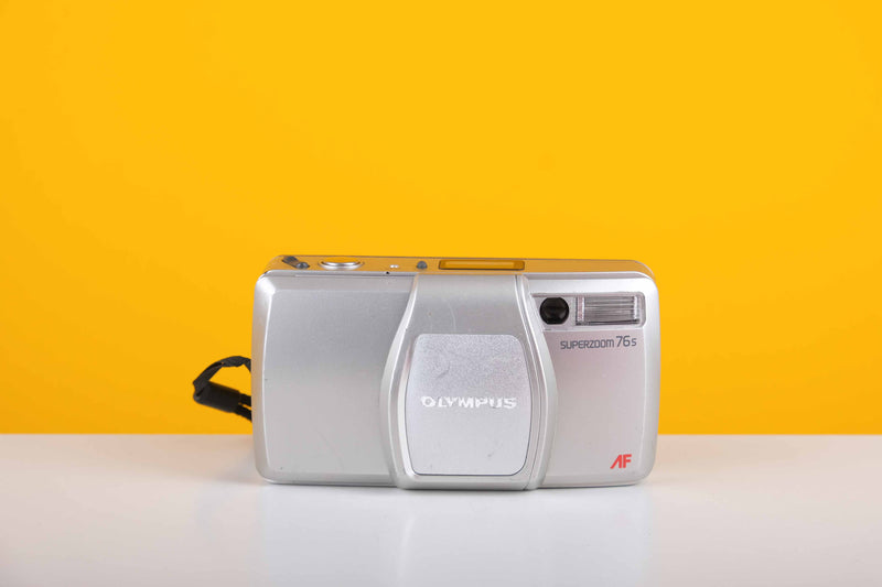 Olympus Superzoom 76s 35mm Point and Shoot Film Camera