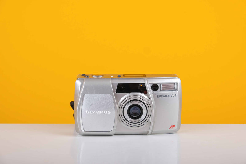 Olympus Superzoom 76s 35mm Point and Shoot Film Camera