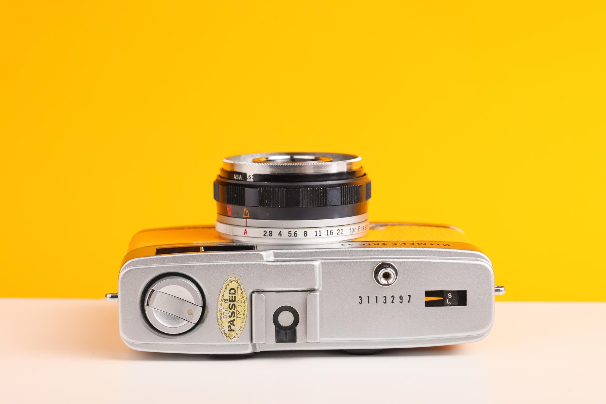 Olympus Trip 35 Yellow 35mm Film Camera Shop UK | Zuiko f2.8