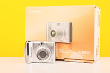 Load image into Gallery viewer, Canon Power Shot A560 Digicam Vintage Digital Camera
