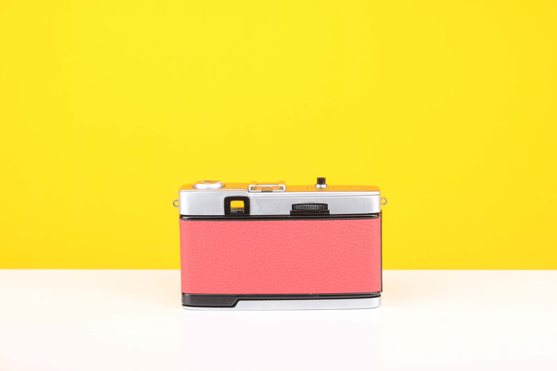 Olympus Trip 35 Vintage Film Camera with Zuiko 40mm f2.8 Lens with Customised Red Skin