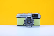 Load image into Gallery viewer, Olympus Trip 35 Vintage 35mm Film Camera with Zuiko 40mm f2.8 Lens with Customised Lime Leather Skin
