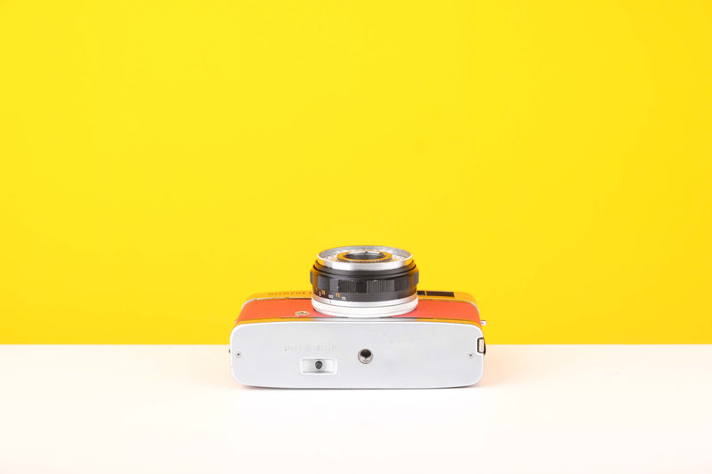 Olympus Trip 35 Vintage Film Camera with Zuiko 40mm f2.8 Lens with Customised Red Skin