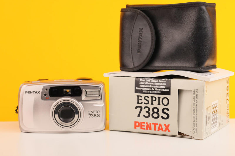 Pentax Espio 738S 35mm Point and Shoot Film Camera