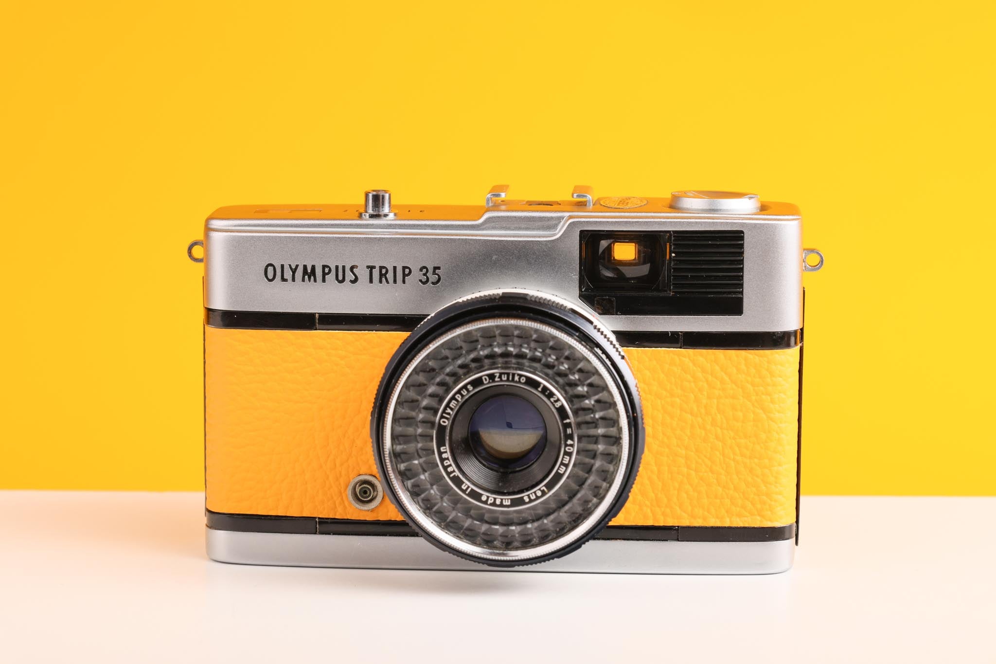 Olympus Trip 35 Yellow 35mm Film Camera Shop UK | Zuiko f2.8