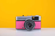 Load image into Gallery viewer, Olympus Trip 35 Vintage 35mm Film Camera with Zuiko 40mm f2.8 Lens with Customised Pink Skin
