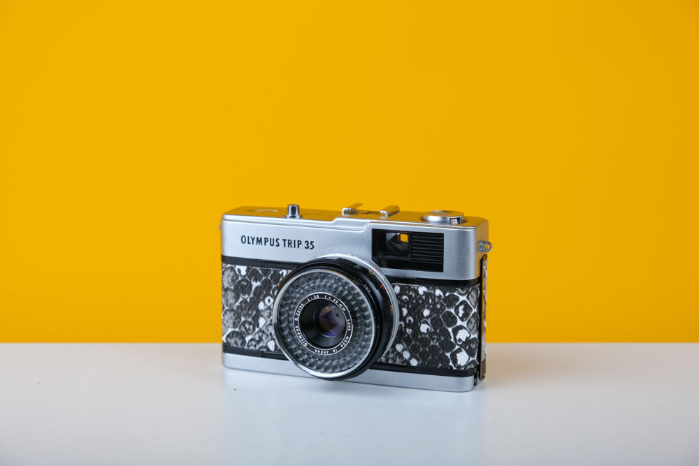 Olympus Trip 35 35mm Film Camera with New Faux Snake Design