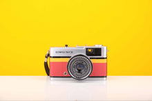 Load image into Gallery viewer, Olympus Trip 35 Vintage 35mm Film Camera in Red and Yellow Leather Skin

