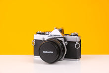Load image into Gallery viewer, Olympus OM-1 35mm Film Camera with Miranda 24mm f/2.8 Macro Lens
