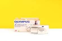 Load image into Gallery viewer, Olympus i Zoom 75 Deluxe APS Film Camera Boxed

