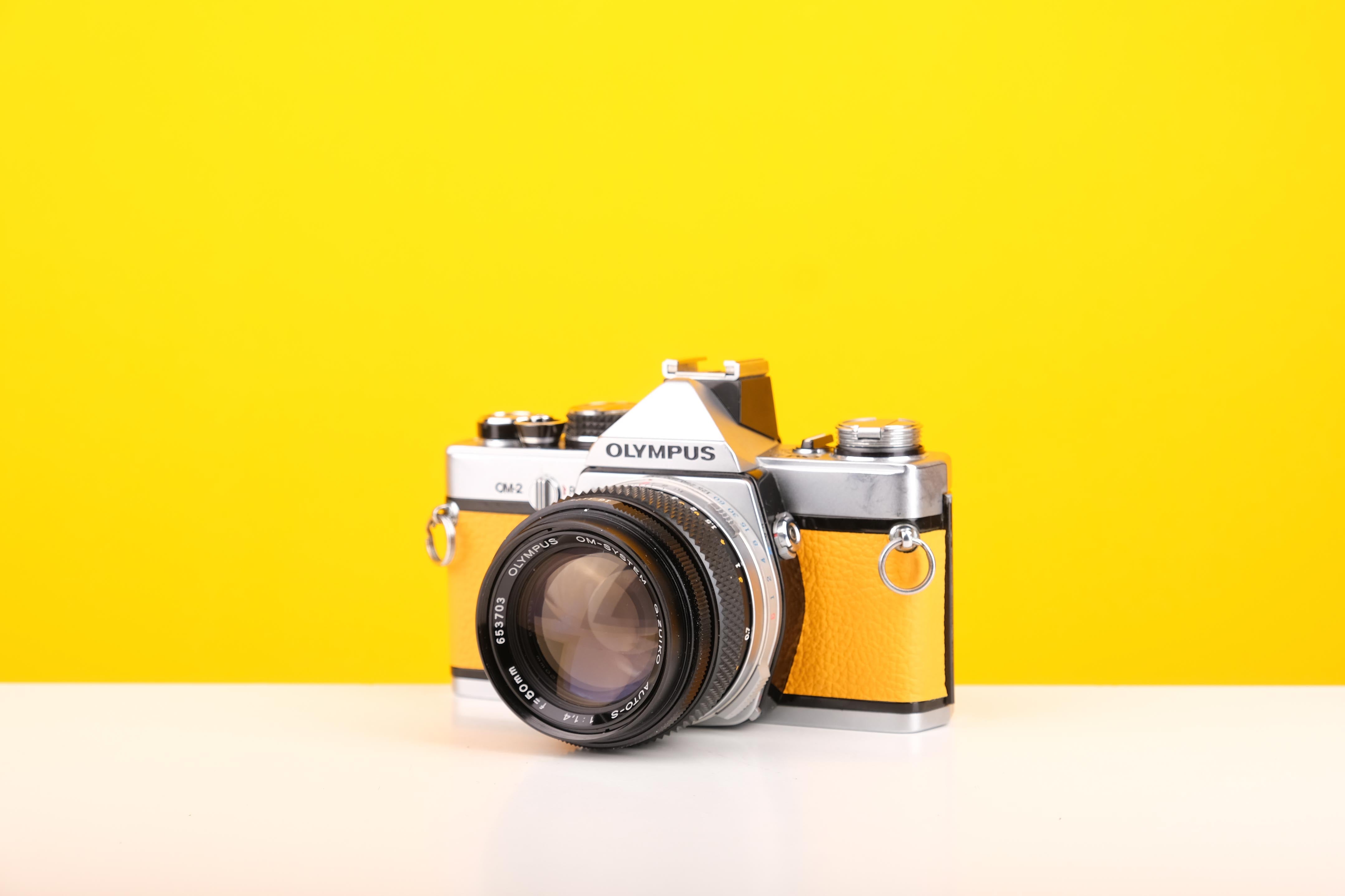 Olympus OM-2 Pre-cut Leather skin – Vintage Camera Hut