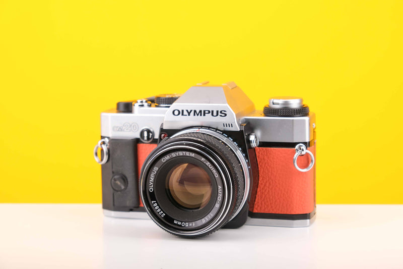 Olympus OM20 Pre-cut Leather Skin