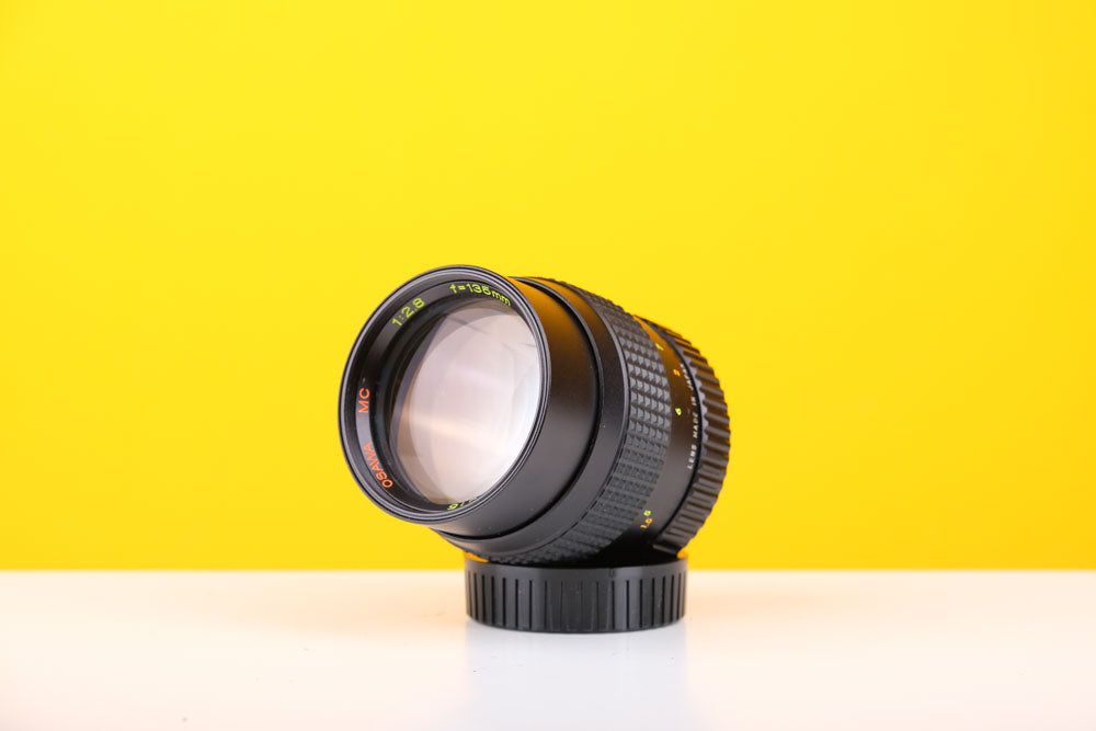Osawa 135mm f2.8 MD Mount Prime  Lens