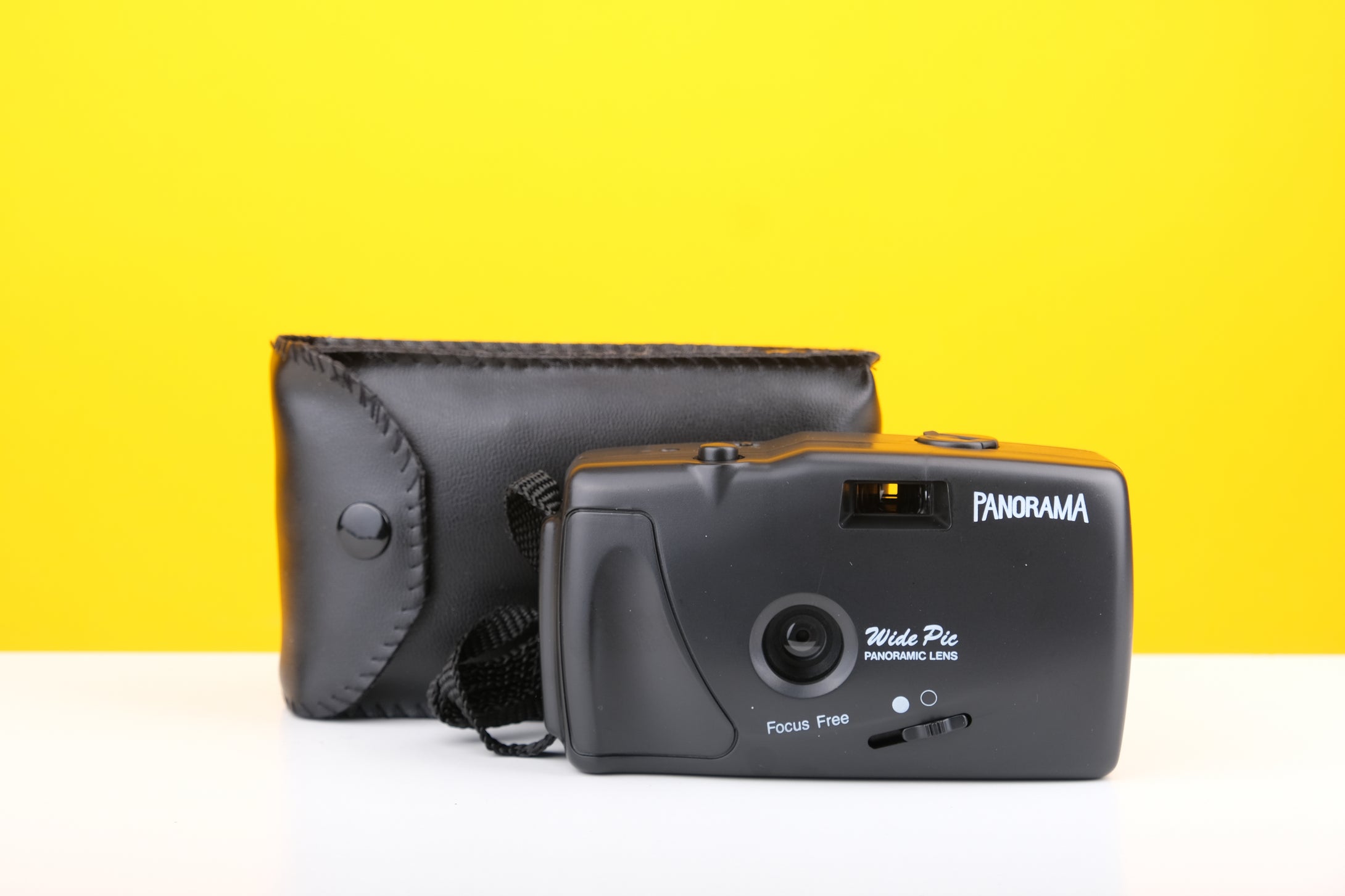 Panorama 35mm Point and Shoot Film Camera with Box and Case