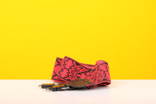Load image into Gallery viewer, Vintage Pattern Camera Strap in Red
