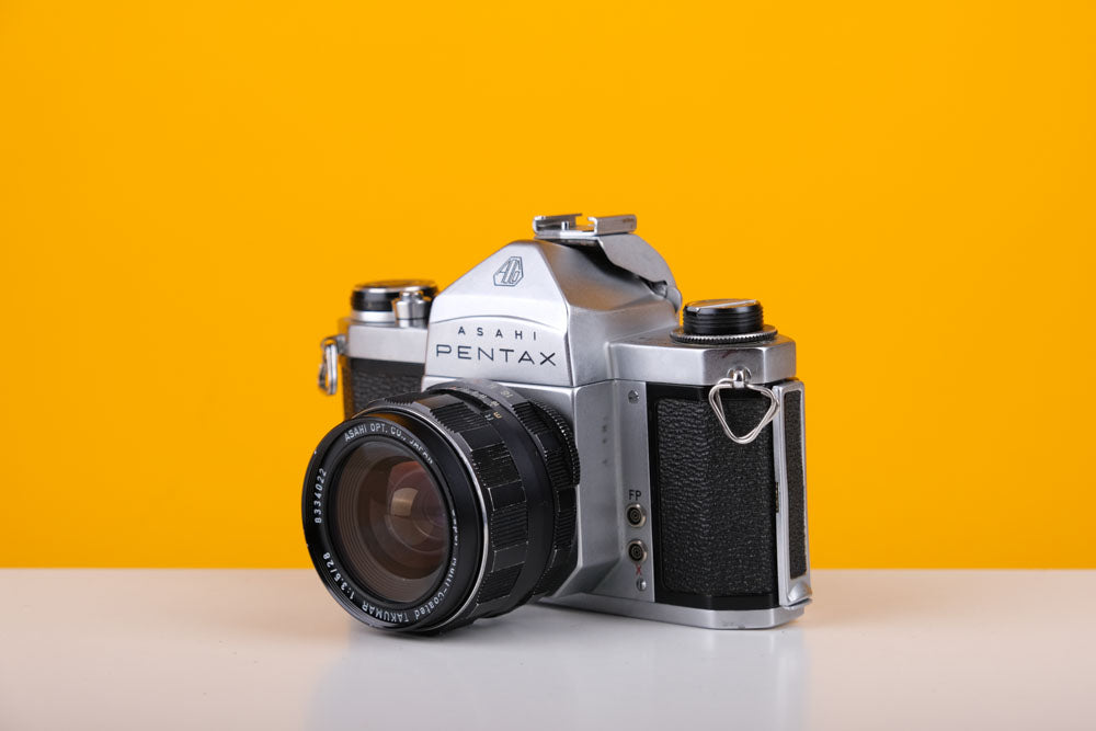 Asahi Pentax S1a 35mm Film Camera with Super Takumar 28mm f/3.5 Lens
