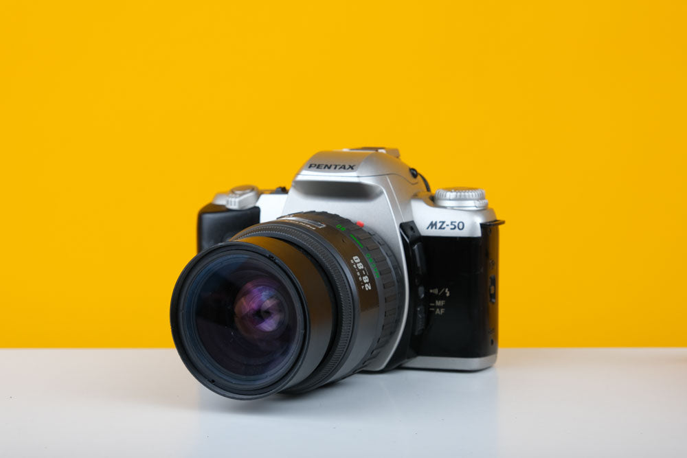 Pentax MZ-50 SLR 35mm Film Camera with Pentax-F Zoom 28 - 80mm f/3.5 - 4.5  Lens