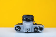 Load image into Gallery viewer, Asahi Pentax KM 35mm Film Camera with Pentax 50mm f1.7 Lens
