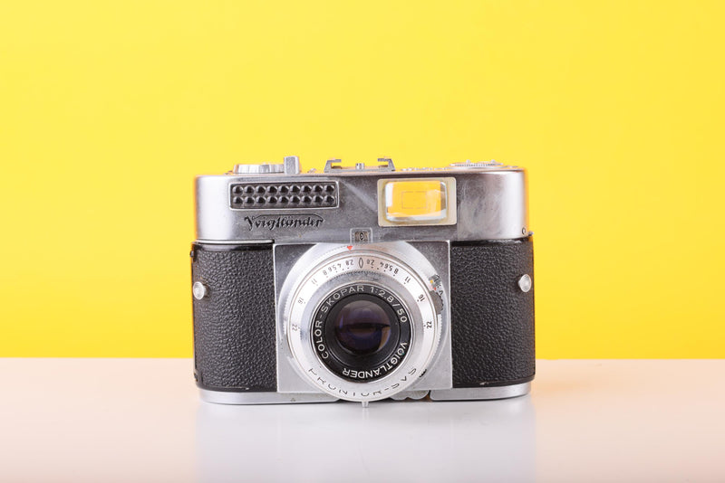 Voigtlander Vito BL 35mm Film Camera with Color-Skopar 50mm f/2.8 Lens