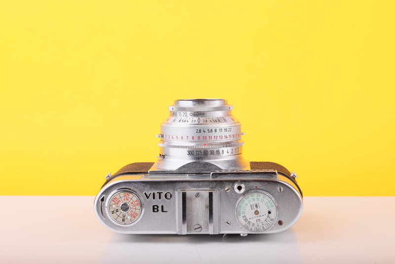 Voigtlander Vito BL 35mm Film Camera with Color-Skopar 50mm f/2.8 Lens