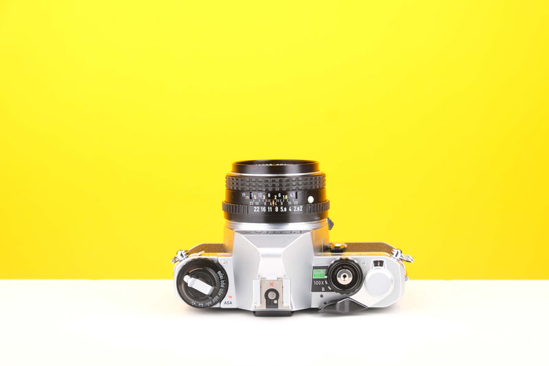 Pentax MG 35mm Film Camera with SMC Pentax-M 50mm f2 Lens