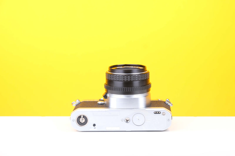 Pentax MG 35mm Film Camera with SMC Pentax-M 50mm f2 Lens