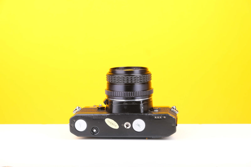 Pentax MX 35mm SLR Film Camera with SMC Pentax-M 28mm f2.8 Lens