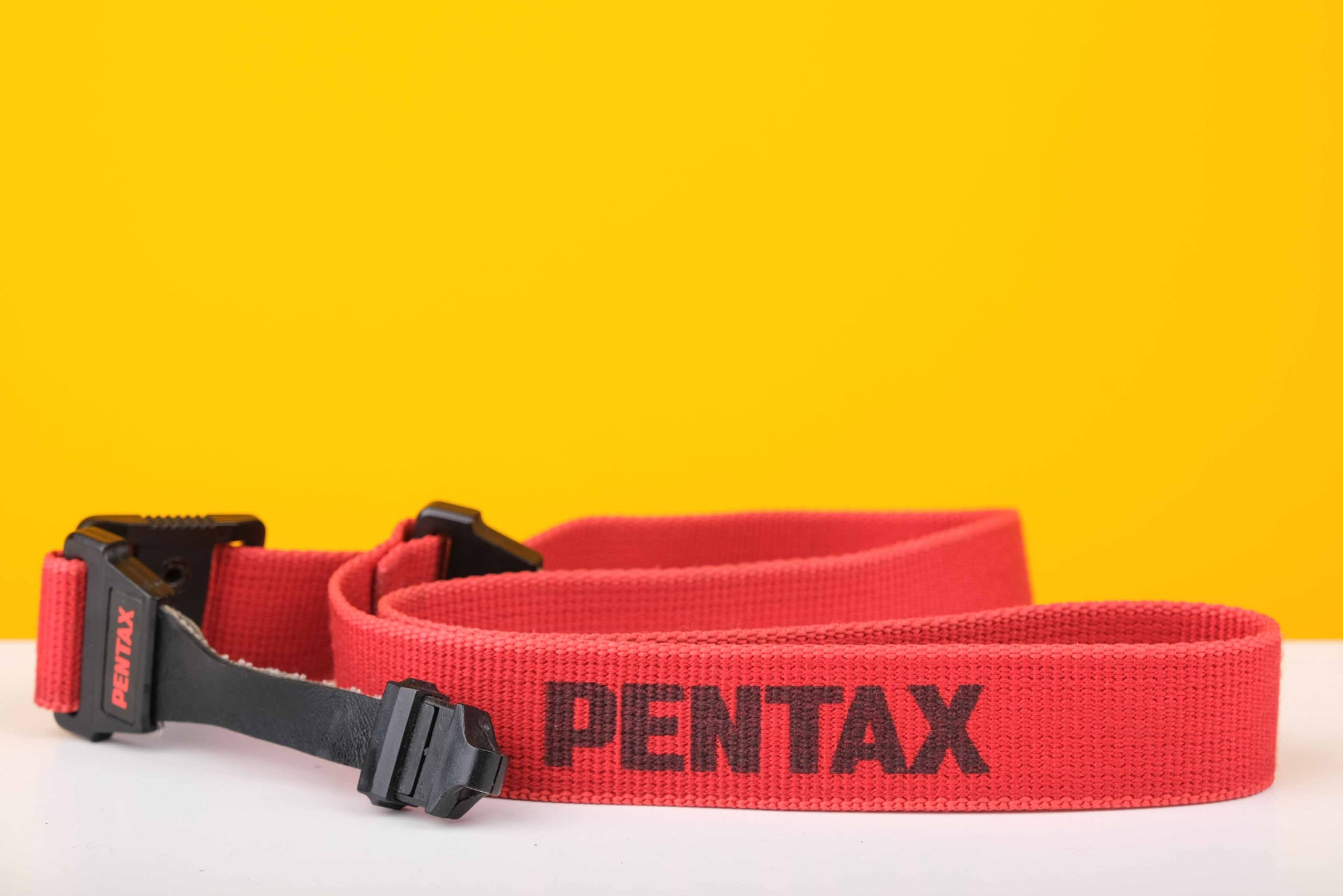 Pentax Black and Red Strap