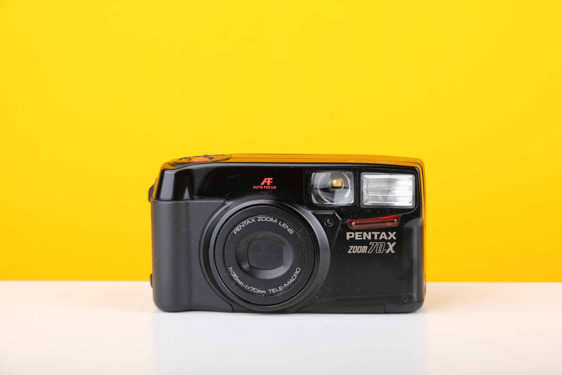Pentax Zoom 70-X 35mm Point and Shoot Film Camera