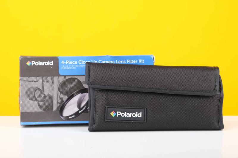 Polaroid 4 - Piece Close Up Camera Lens Filter Kit