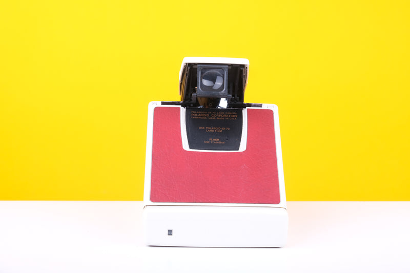 Polaroid SX-70 Land Camera Model 2 Instant Film Camera in Red Boxed