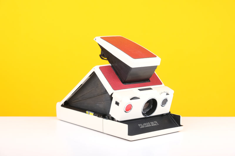 Polaroid SX-70 Land Camera Model 2 Instant Film Camera in Red Boxed