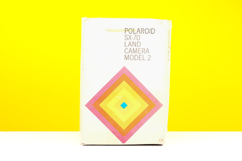 Polaroid SX-70 Land Camera Model 2 Instant Film Camera in Red Boxed