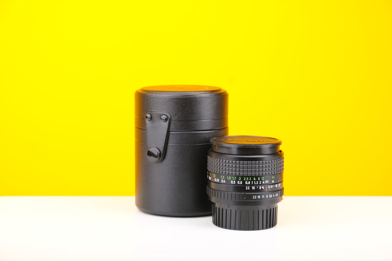 Prakticar Pentacon MC 28mm f2.8 Lens with Case and Boxed